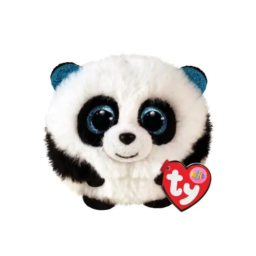 TY Puffies panda bamboo 8cm